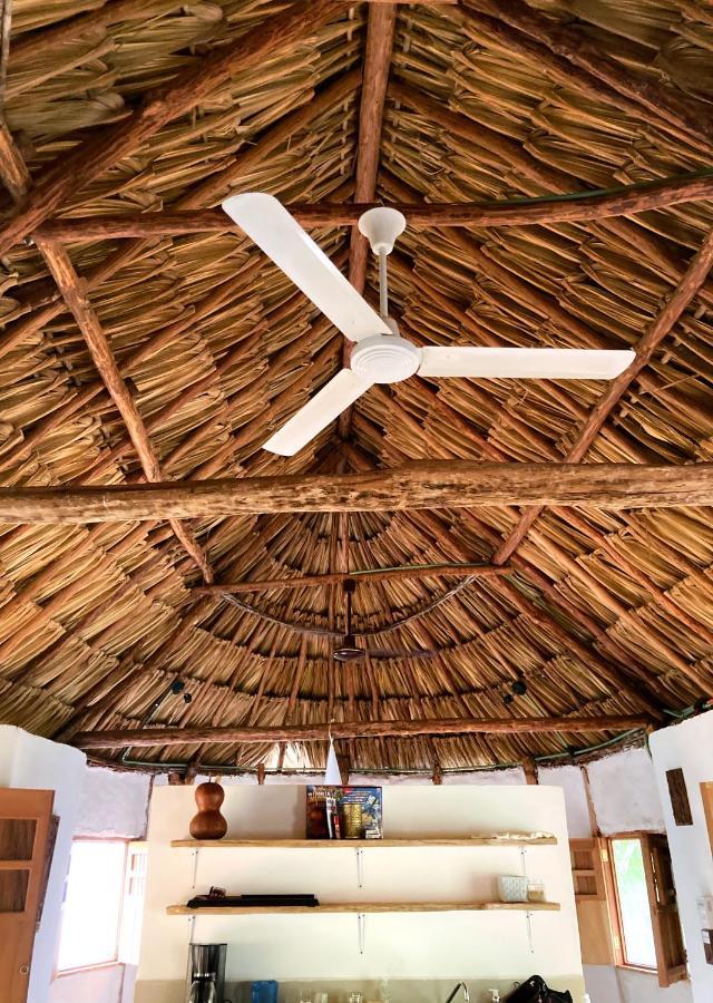 Encantadora Villa Maya Tradicional En Rancho Agroecologico Tzucaceb Esterno foto